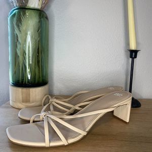 BP. Be Proud Gender Inclusive Karsyn Strappy Slide Sandal